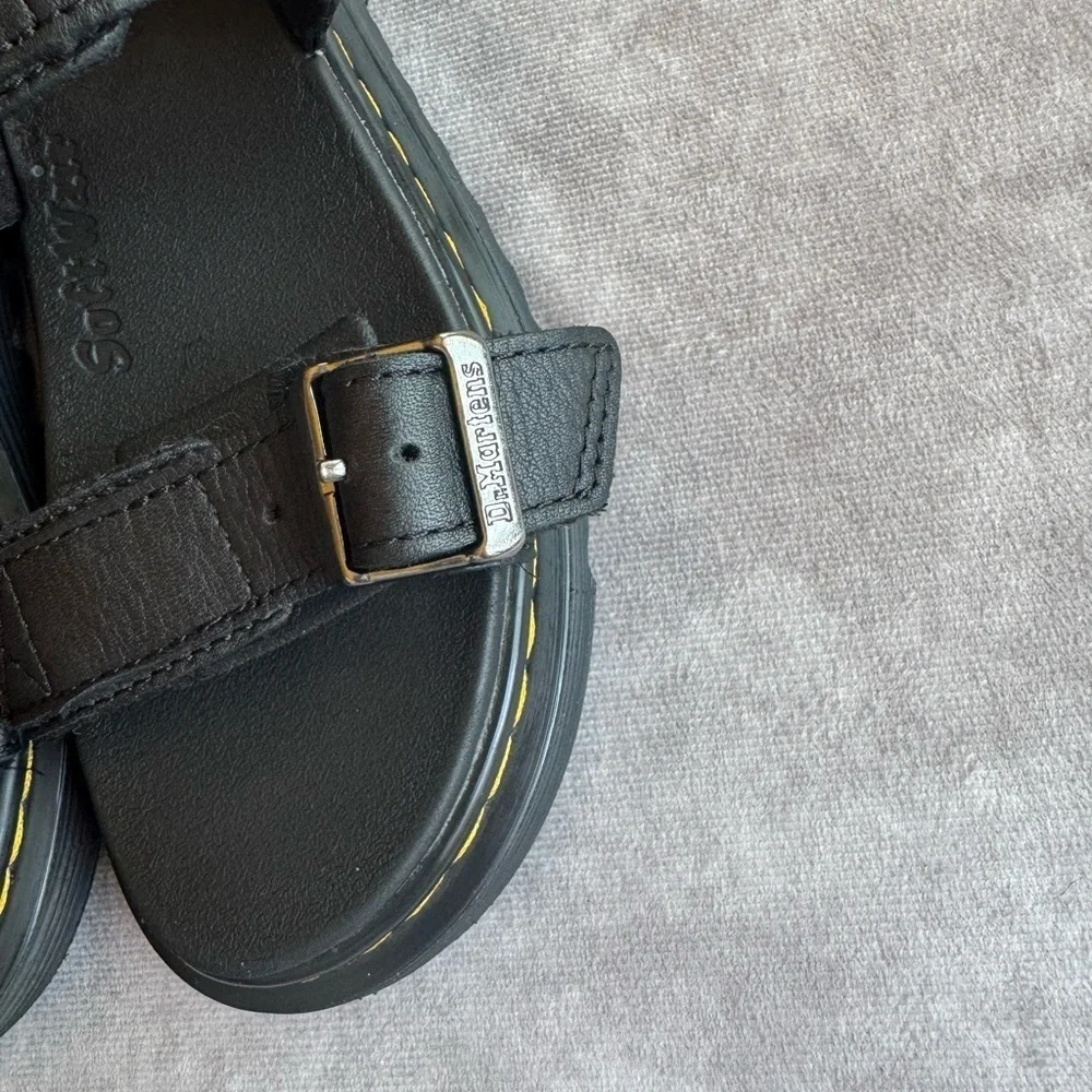 Dr. Martens Black Kids Sandals